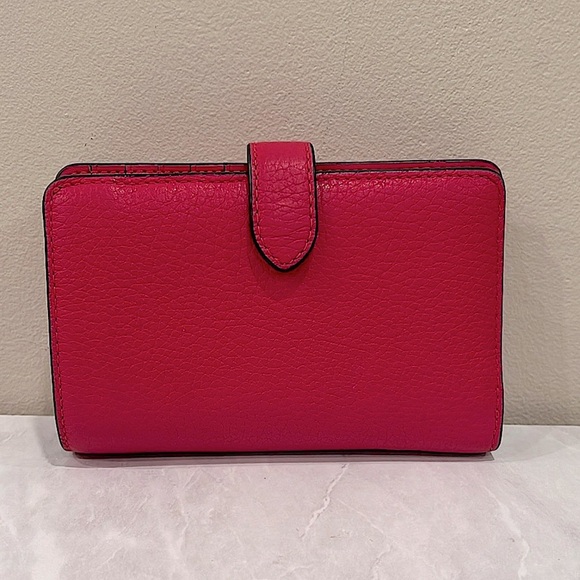 🔥NWOT Kate Spade Pink Wallet Compact Leather Accessory🔥 - Picture 5 of 7